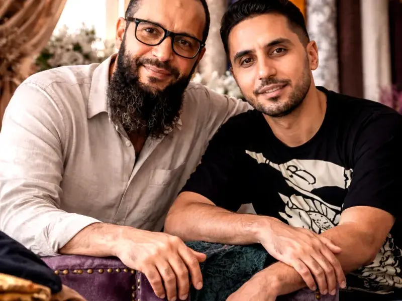 Hicham et Jawad — fondateurs TOWKIA tapissiers décorateurs Tanger