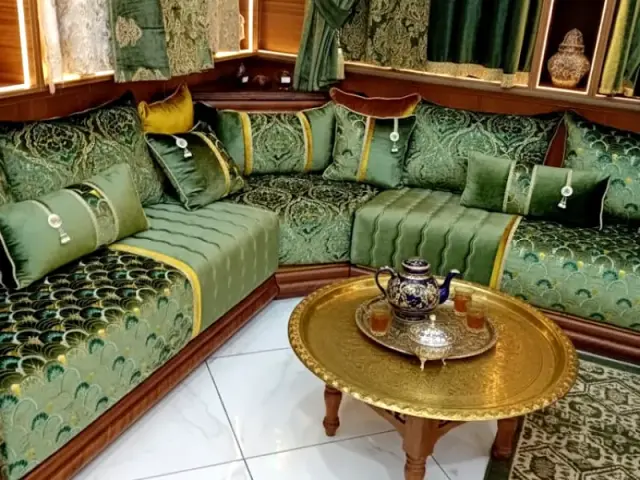 Réalisation artisanale TOWKIA — salon et décoration sur mesure Tanger